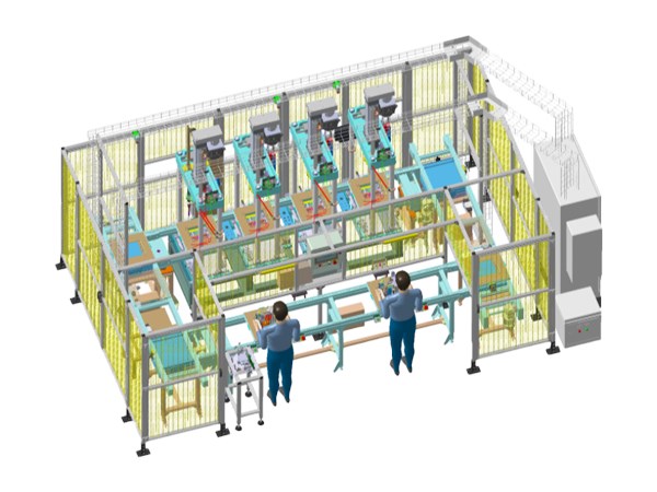 踏板自动压销线