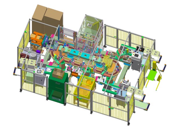 推杆自动压销线
